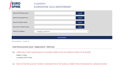 Desktop Screenshot of eposteramsterdam.eurospine.org